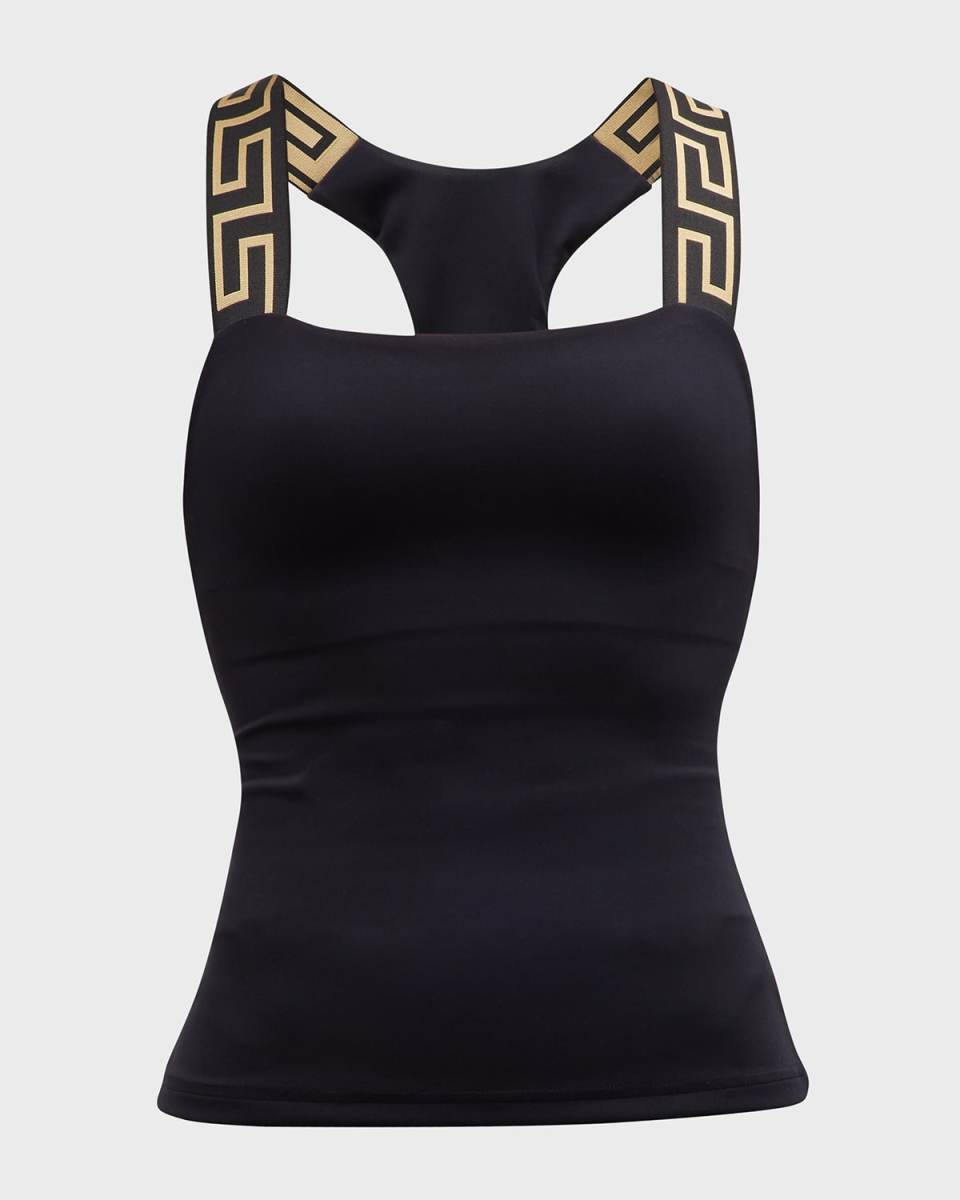 Greca Border Gym Tank Top